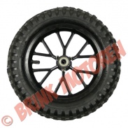Minibike/Crosser 2 takt - Minicrosser voorwiel zwart 12,5-2,75 - 1971 (B-1-3-7)